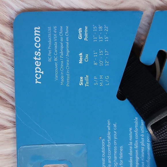 New Listing!! Brand New RCPETS ADVENTURE KITTY HARNESS-LG. - Picture 3 of 5